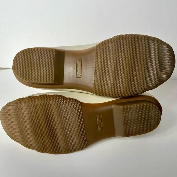 Sperry-Women’s-Saltwater Duck Boot-Size 10-Ivory/Shimmer Gold/Brown-NWOT - Picture 9 of 12
